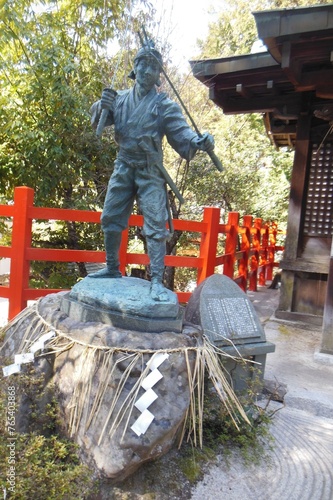 Fotografie Eight Great Shrines, Miyamoto Musashi, Kyoto, Japan