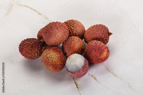 Sweet tasty tropical fruit Lychee