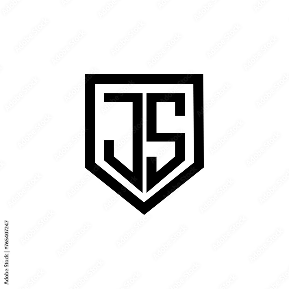 JS letter logo design with white background in illustrator. Vector logo, calligraphy designs for logo, Poster, Invitation, etc. JS letter logo design with white background in illustrator. Vector logo, calligraphy designs for logo, Poster, Invitation, etc.