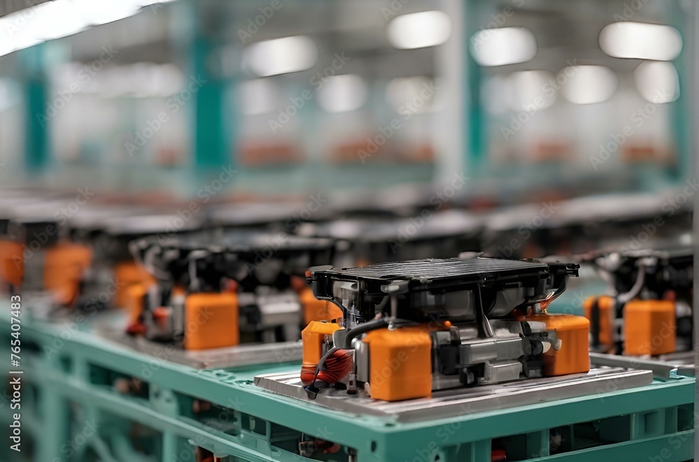 Advanced assembly line of electric vehicle battery cells