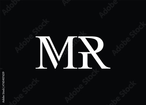 vector, logo, sign, design, symbol, abstract, business, company, icon, letter, modern, concept, initial, alphabet, mr, graphic, logotype, font, template, brand, m, monogram, illustration, creative, r,