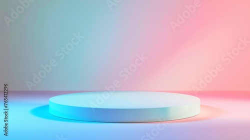 White round object on table