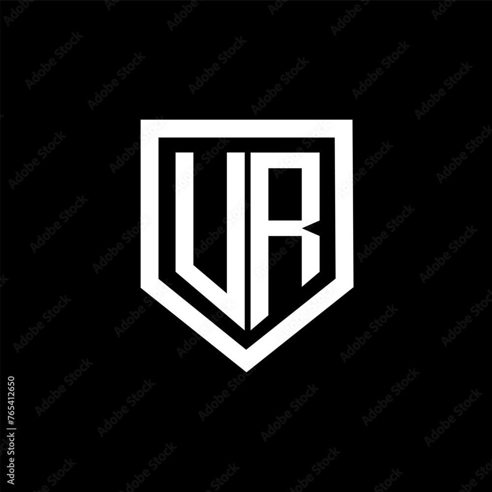 UR letter logo design with black background in illustrator. Vector logo, calligraphy designs for logo, Poster, Invitation, etc. UR letter logo design with black background in illustrator. Vector logo, calligraphy designs for logo, Poster, Invitation, etc.