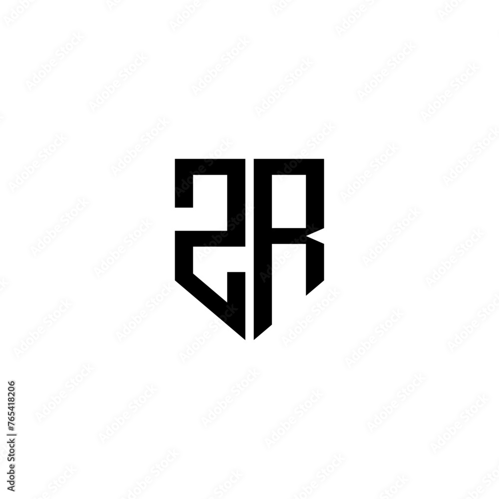 ZR Letter Logo Design, Inspiration for a Unique Identity. Modern Elegance and Creative Design. Watermark Your Success with the Striking this Logo.