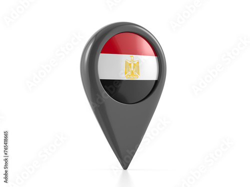 Map marker with Egypt flag Free Download Map marker with Egypt flag - GFXLoad