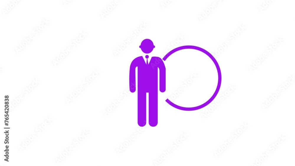 2D Animated corporate man icon with a green tie with a dollar sign, Banking and investing concept, Financial business technology freedom dream life using internet freedom life 2D Animated corporate man icon with a green tie with a dollar sign, Banking and investing concept, Financial business technology freedom dream life using internet freedom life