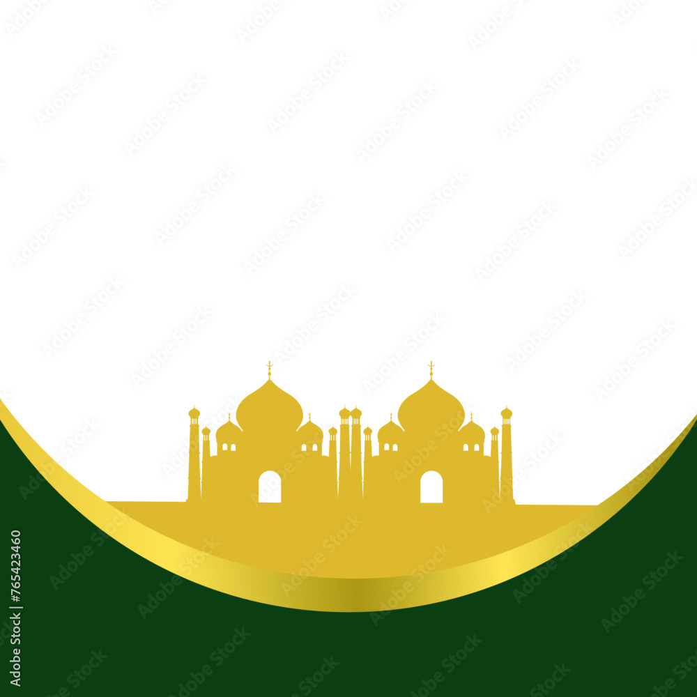Islamic Mosque Footer