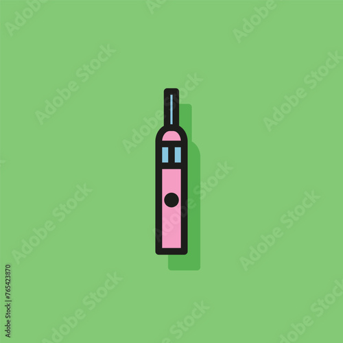 Line icon of e-cigarette. Vaping, smoke evaporator, tobacco alternative. Bad habits concept. Can be used for topics like modern trends, unhealthy living, addiction