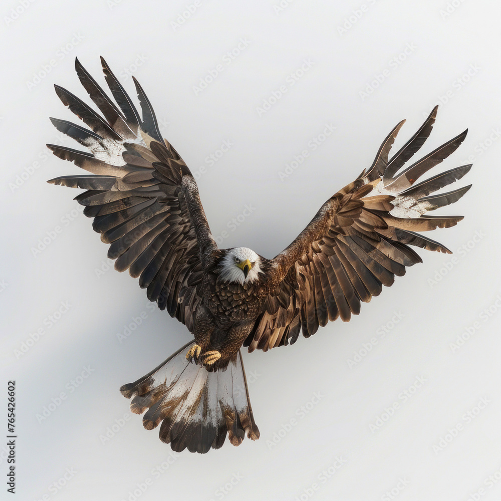 Obraz premium bald eagle in flight