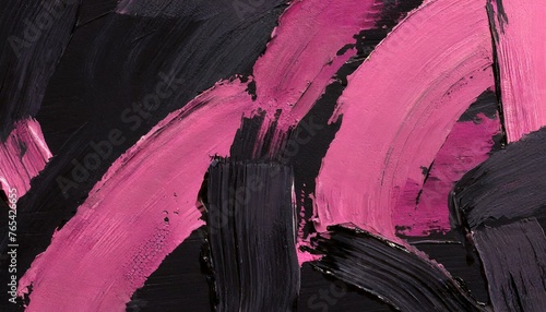 pink and purple, abstract rough gold black art painting texture, with oil acrylic brushstroke, pallet knife paint on canvas