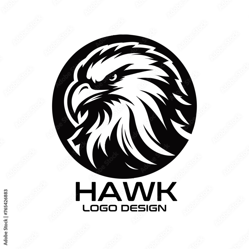 Hawk Vector Logo Design
