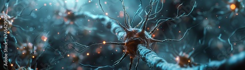Artificial and natural neurons in a close-up, exploring the potential for enhanced learning