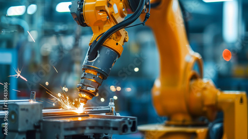 Automotive manufacturing sees innovation through welding robot technology.