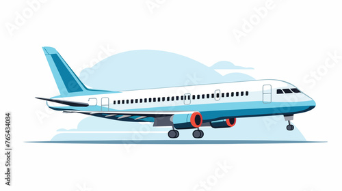 Aliha34 airplane silhouette isolated icon vector illustration