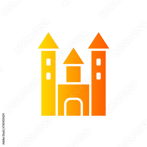 castle gradient icon