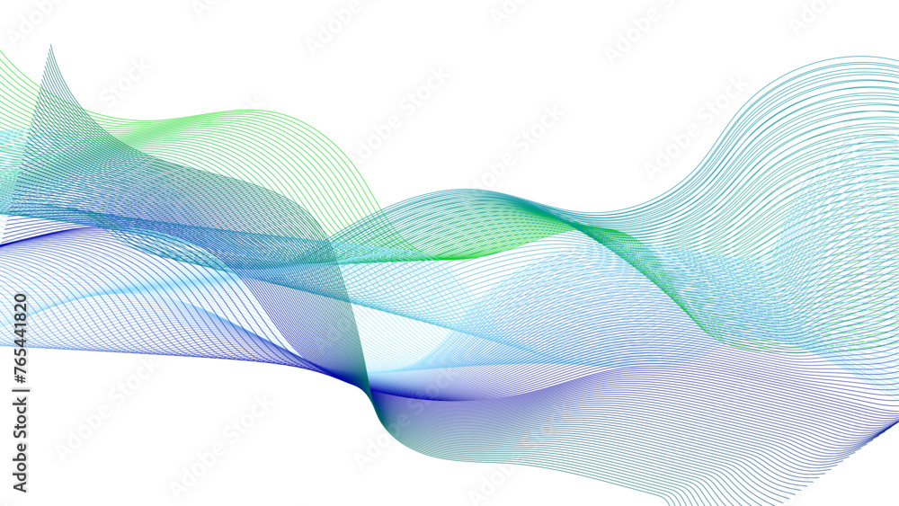 Modern abstract glowing wave background. Abstract background flowing green and purple blue wave lines. Dynamic wave line blend for design element. Modern abstract glowing wave background. Abstract background flowing green and purple blue wave lines. Dynamic wave line blend for design element.