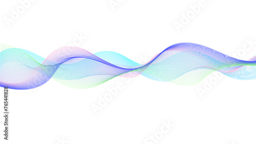 Abstract background with smoke effect, abstract colorful background, Watercolor style abstraction of razing, tsetse wavy and curved lines of bright colors on a white background. 