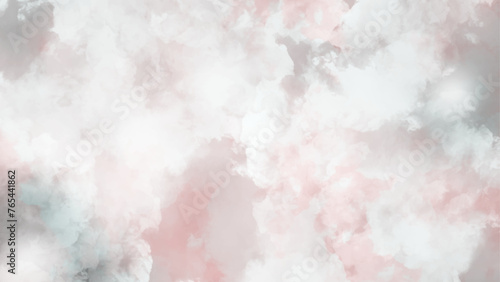 Abstract watercolor gradients color background,
White wadding texture background. Cotton. Cottonwood,