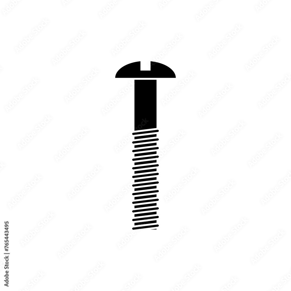Self-tapping screw icon vector. Screw illustration sign. Bolt symbol or logo.
Self-tapping screw icon vector. Screw illustration sign. Bolt symbol or logo.