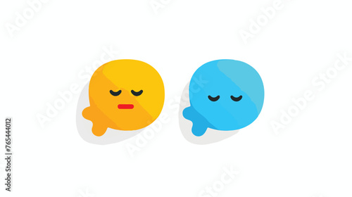 Comment icon vector. Chat conversation icon symbol 