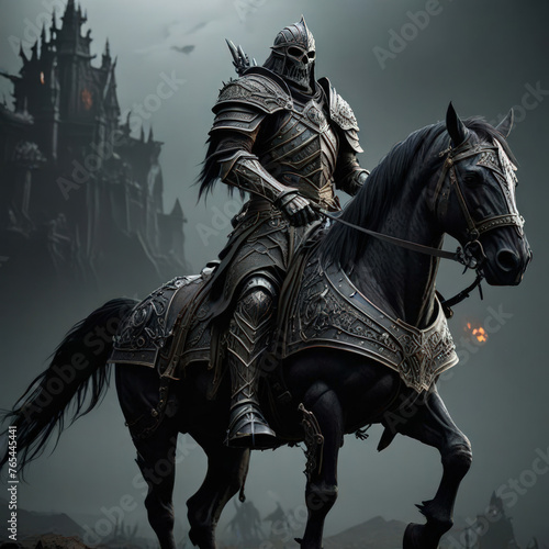 knight with horse, knight on horseback, knight on horse