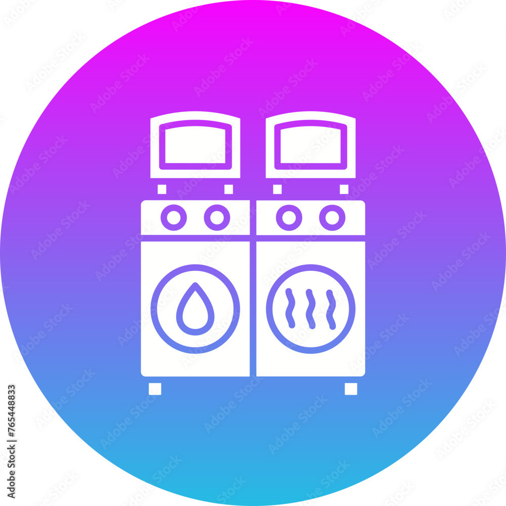 Washing machine Icon Washing machine Icon