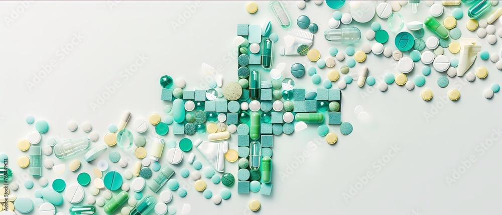 Obraz premium national doctors day and world health day poster with many corporate and health elements