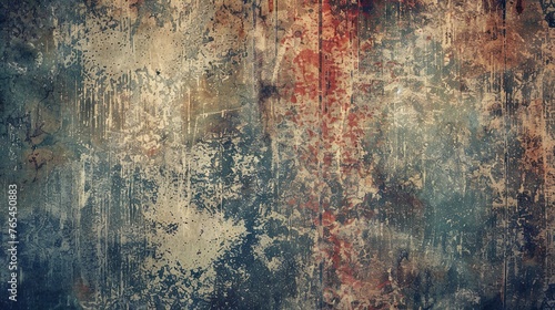 A retro grunge texture background with distressed effects and aged colors, ideal for adding a vintage and worn look to designs