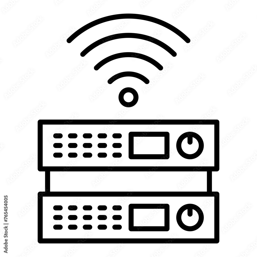Wifi server Icon Wifi server Icon