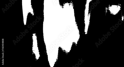 Abstract Background in Black and White - Art	