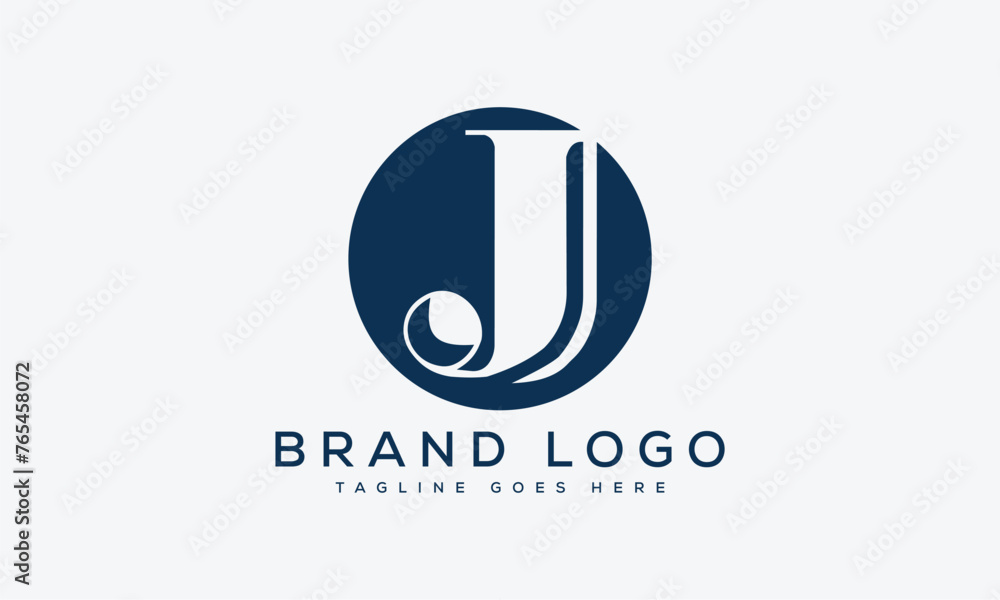 letter J logo design vector template design for brand. letter J logo design vector template design for brand.