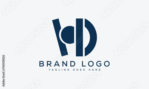 letter HD logo design vector template design for brand.