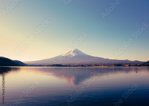Mount Fuji by the Lake