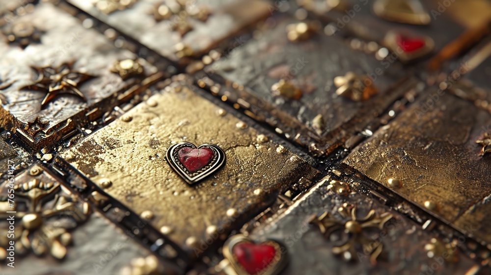 steampunk cyber valentine texture tile steampunk cyber valentine texture tile