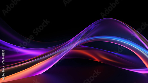 Modern futuristic neon light abstract background