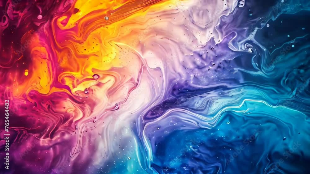 Abstract paint background. Blue, orange, pink and purple colors. Abstract paint background. Blue, orange, pink and purple colors.