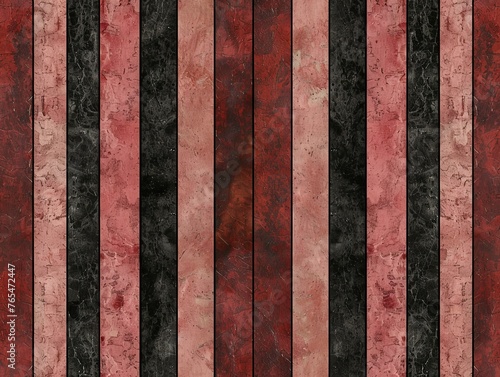 Rose strips and dark brown stripes wallpaper design