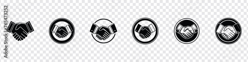 handshake icon, Business handshake icon, Handshake line icon. Partnership and agreement symbol, Business handshake line icon, Handshake, hands, partnership, business concept.