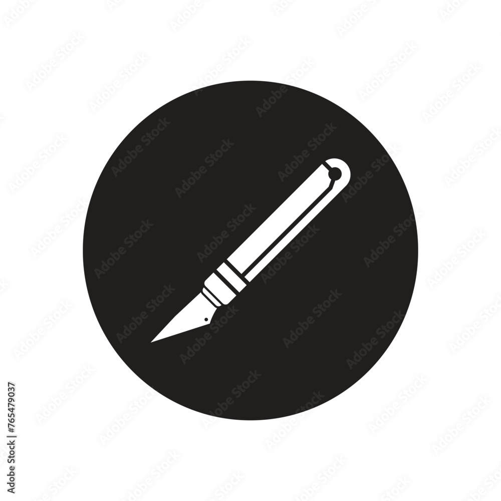 ikon pemotong pena vector ikon pemotong pena vector