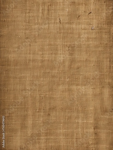Tan raw burlap cloth for photo background, in the style of realistic textures