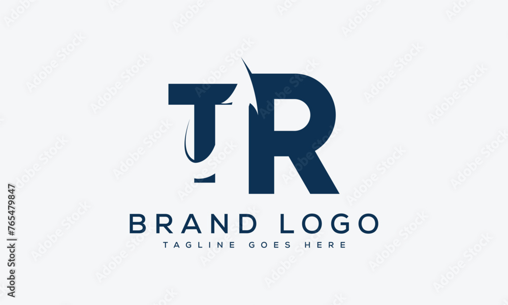 letter TR logo design vector template design for brand. letter TR logo design vector template design for brand.