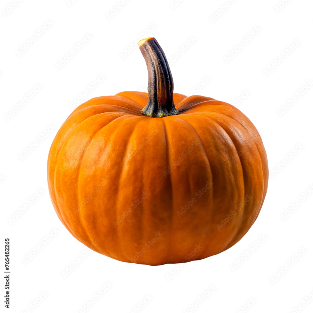 Obraz premium Pumpkin isolated on transparent background.