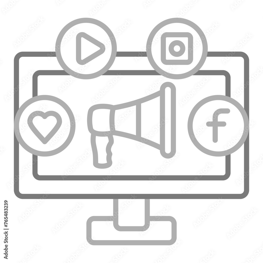 Digital Marketing Icon Digital Marketing Icon