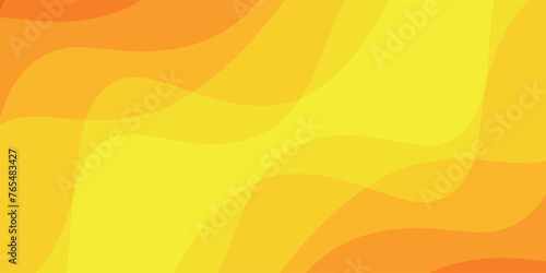 Fluid yellow gradient shapes composition. for presentation design. Vermilion base for website, print, base for banners, wallpapers, business cards, brochure, banner, calendar. vector ilustration