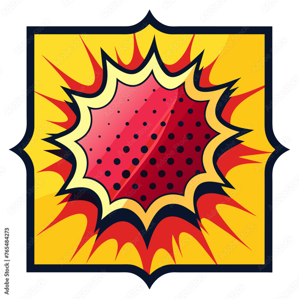 Comic Bam Splash Vector Illustration Comic Bam Splash Vector Illustration