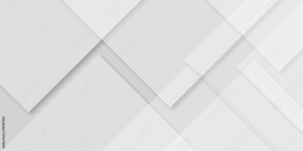 White geometric overlapping square pattern. Vector illustration technology background with shadow. Modern minimal and clean white background with realistic line. light silver background modern design. White geometric overlapping square pattern. Vector illustration technology background with shadow. Modern minimal and clean white background with realistic line. light silver background modern design.