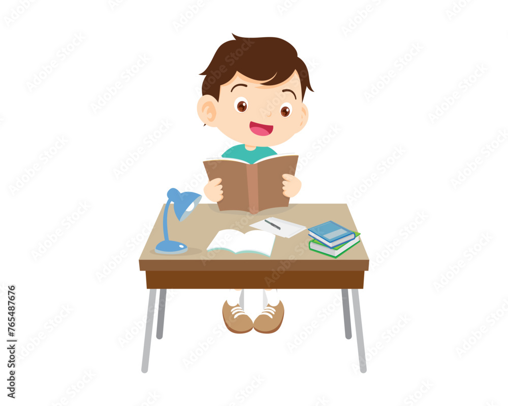 student sitting on desk working for homework 2 student sitting on desk working for homework 2
