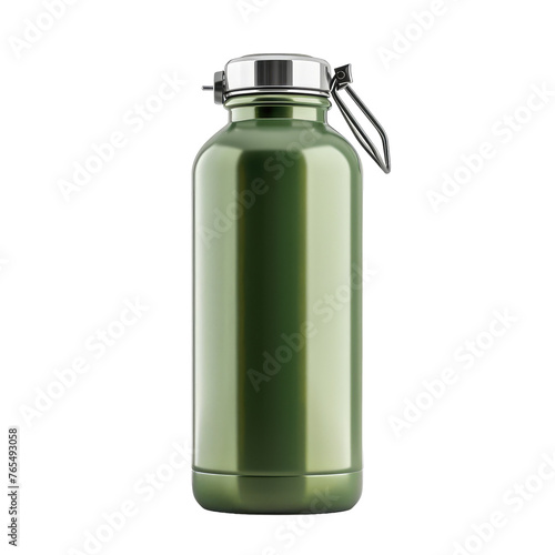 canteen bottle isolated on transparent background