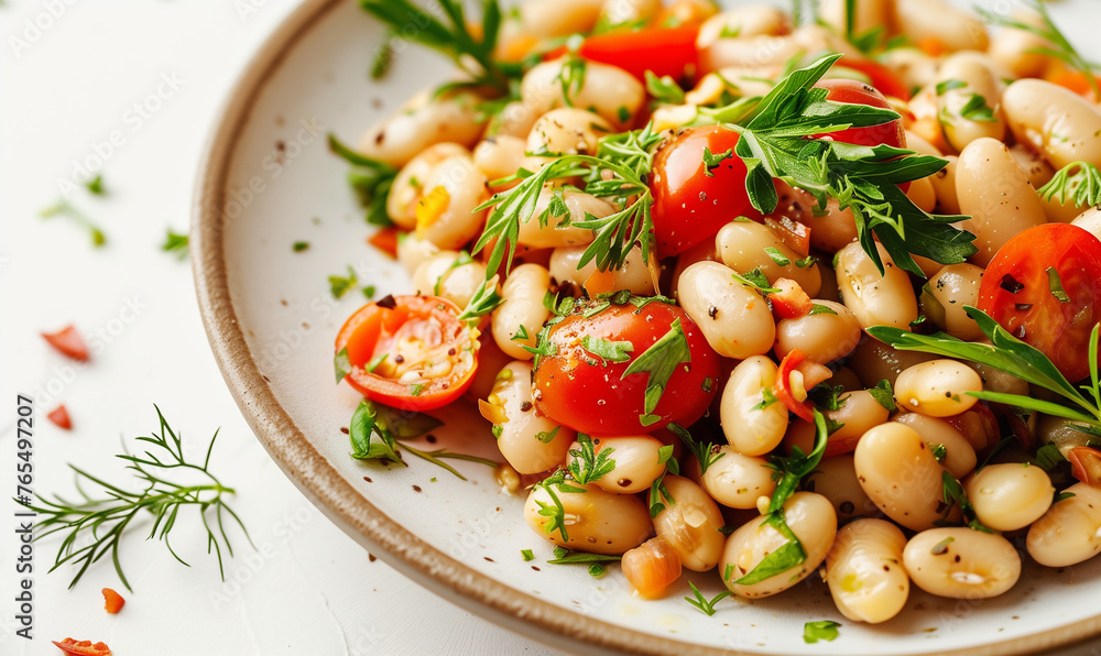 Healthy Beans and Vegetables: Delicious Lunch Delight