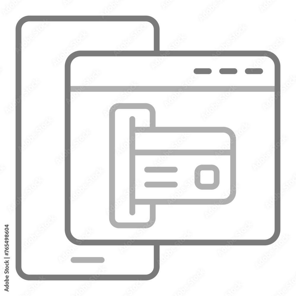 Smartphone Payment Icon Smartphone Payment Icon